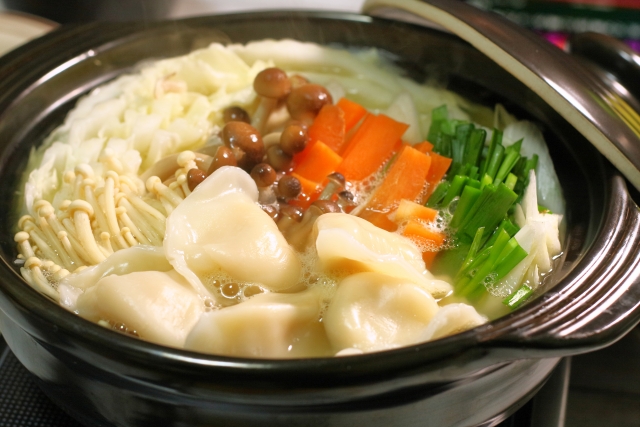 餃子鍋 食べるラー油